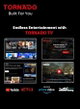 تلفزيون سمارت بدون اطار تورنيدو، 50 بوصة، 4K، UHD، نظام جوجل، 50UA3400E - اسود product image 6