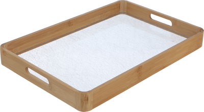 طوفرية اكريلك السيف غاليري، 45×30×4 سم - بني شفاف product image 2