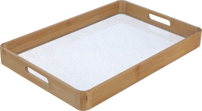 طوفرية اكريلك السيف غاليري، 45×30×4 سم - بني شفاف product image 2