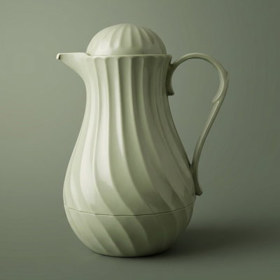 ترمس روتبونت، 1 لتر، حافظة داخلية زجاج - أخضر فاتح product image 1