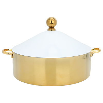Al Saif Gallery Steel Food Keeper, 6 Liters - White Golden product image 3