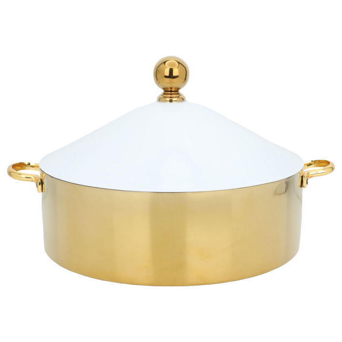 Al Saif Gallery Steel Food Keeper, 6 Liters - White Golden product image 3