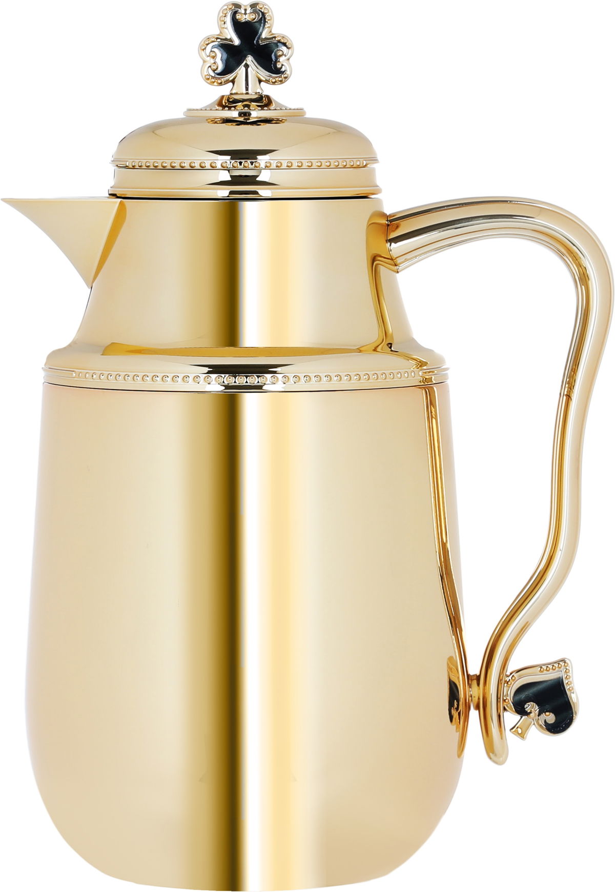 Al Saif Gallery Fatima Steel thermos Set, 1 - 0.7 L, 2 Pieces - Gold product image 6