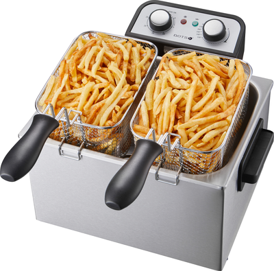 قلاية زيت دوتس، 2950 واط، 5 لتر، CFD1033T5 - فضي product image 1