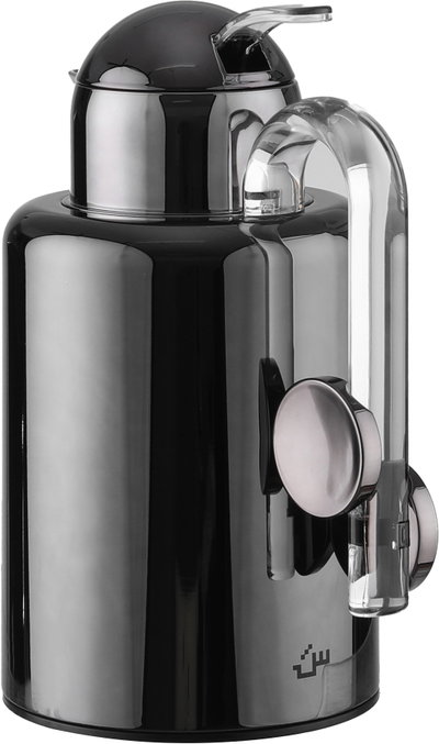 AlAl Saif Gallery Ikram Thermos Set, 1/1.5 Liter, Glass Inner Material, Transparent Handle - Black product image 4