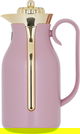 Timeless Rayana Thermos, 1 liter, golden lid, thermal glass inner shell, plastic outer shell - light pink product image 1