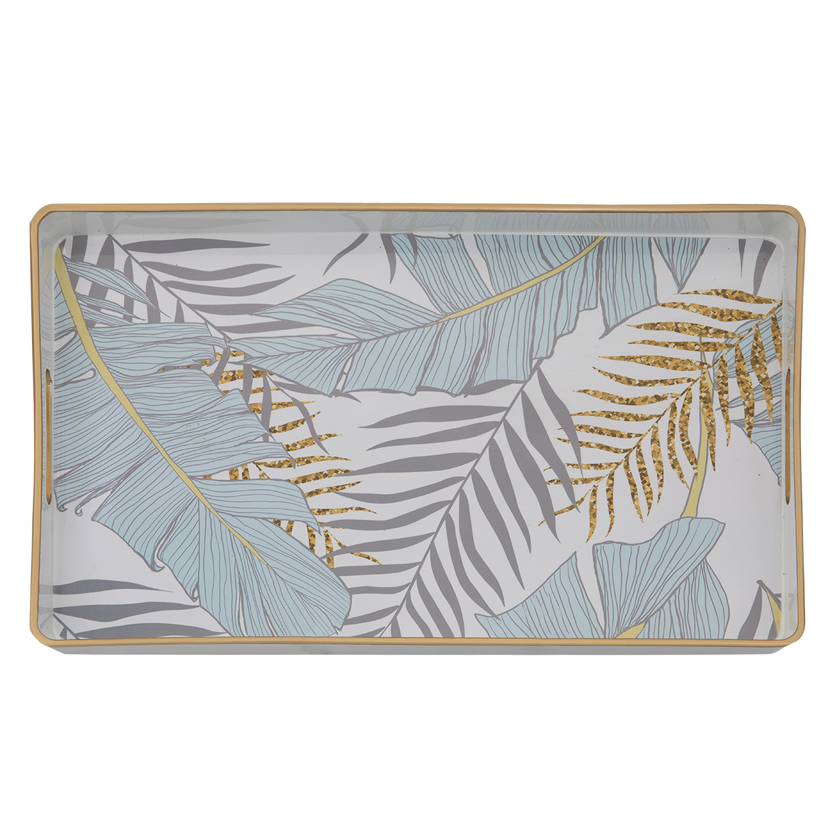 Al Saif Gallery plastic serving topper, 4×24×40 cm, rectangular - white product image 3