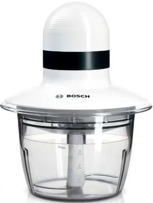 Bosch MMR08A1 Vegetable Chopper, 400W, 800ML, Stainless Steel Blades - White Transparent product image