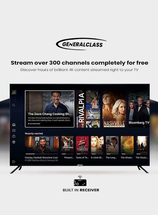 General Class Smart TV, 70 inches, 4K, LED, WebOS, GC-7024 - Black product image 6