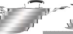 Rocky Steel Cookware Set, 10 Pieces, Silicone Handle - Silver product image 2