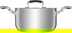 Rocky Steel Cookware Set, 10 Pieces, Silicone Handle - Silver product image 2