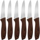 طقم سكاكين مشرشر استيل السيف غاليري، 6 قطع - بني product image 3
