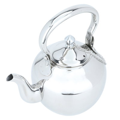 Alsaif GalleryAl Saif Gallery Steel Arabic Teapot, 1.20 Liter - Silver product image 2