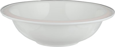 طقم تقديم سفرة بورسلان السيف غاليري، 166 قطعة، نقش فضي - أبيض وردي product image 13