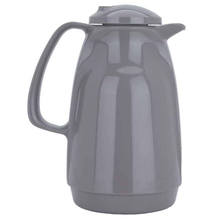 Rotpont glass thermos, 1 liter, plastic outer shell - gray product image 1