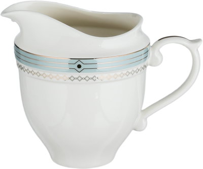 Al Saif Gallery Porcelain Dinnerware Set, 65 Pieces, Gold Pattern - Sky White product image 13