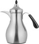 Al Saif Gallery Sama Thermos Set, 0.7/1 Liter, 2 Pieces, Inner Glass Container, Stainless Steel Outer Body - Silver product image 2