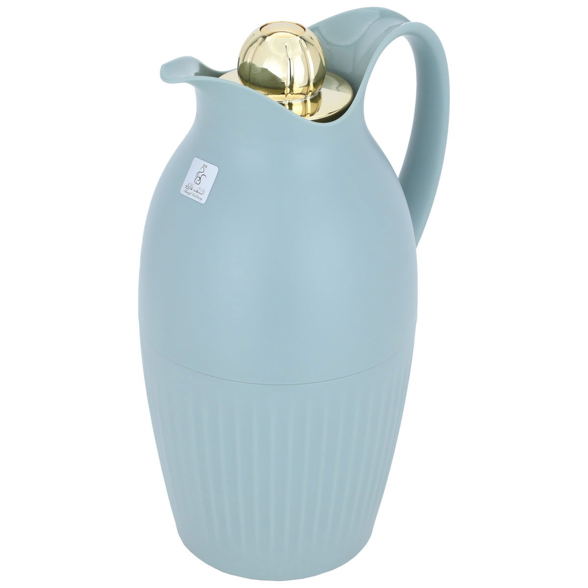 Everest Ramira Pro Thermos, 1.3 liters, thermal glass inner shell, plastic outer shell - light blue product image 2