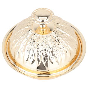 Al Saif Gallery Steel Tamriya, 10x10x8 cm, with lid - gold product image
