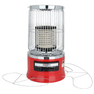 Edison Electric Heater, 2000 Watts, 2 Heat Levels - Red product image