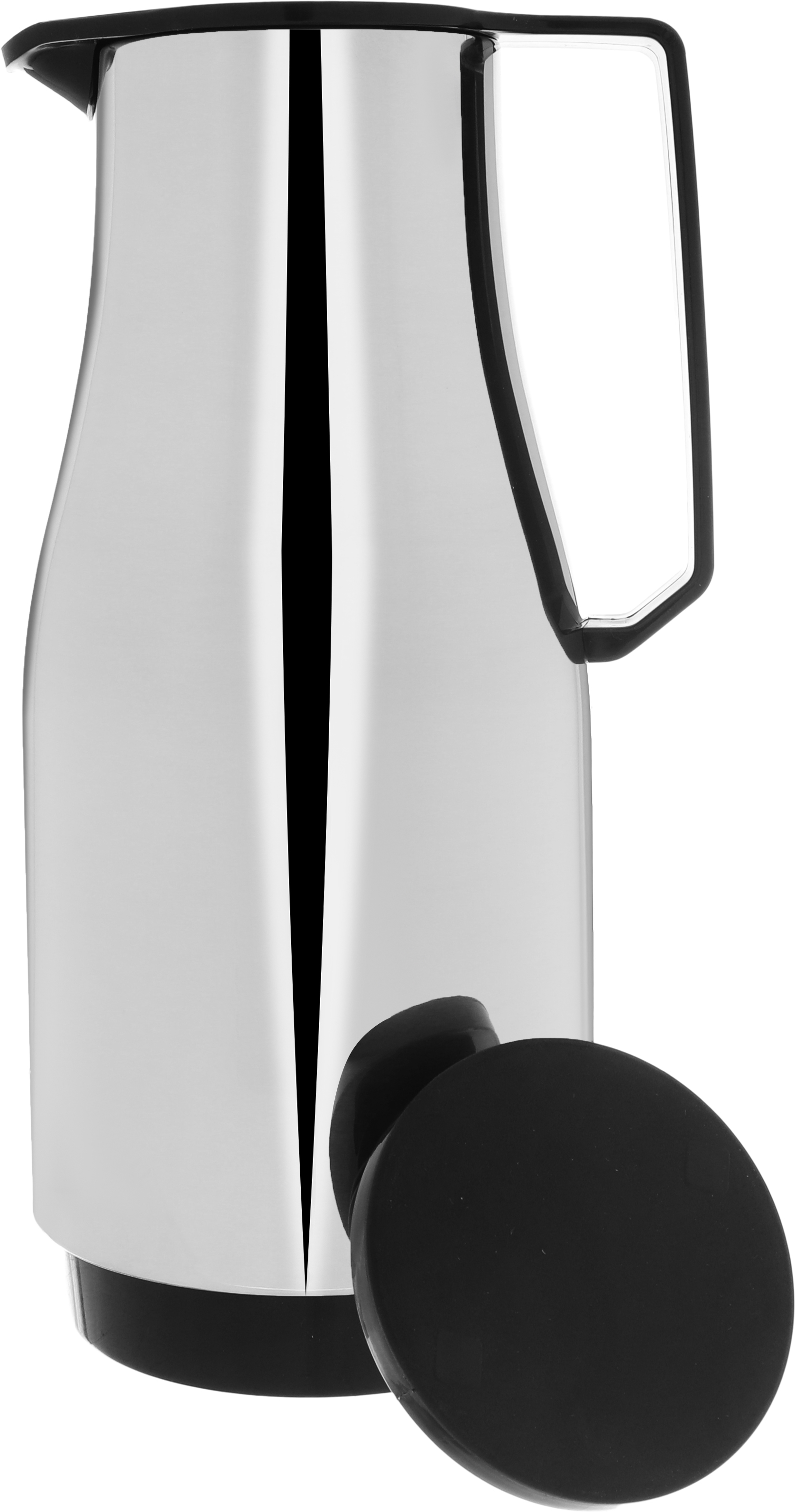 Helios thermos, 1.5 liters, glass inner container, plastic outer shell - silver black product image 2