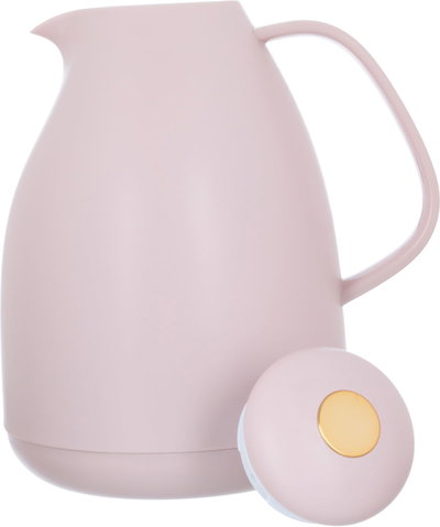 Al Saif Gallery Pro Penguin Thermos, 1 liter, glass inner container, plastic outer shell - pink product image 2