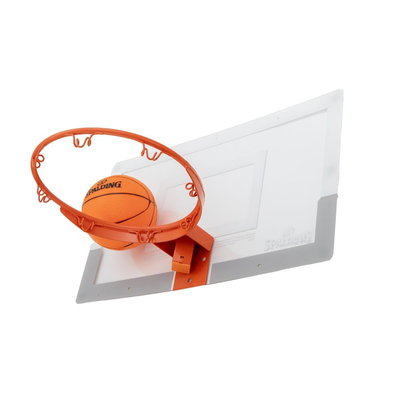 لوحة كرة سلة و حلقة سبالدينج، مصنوع من البولي كاربونات - شفاف برتقالي product image 4