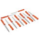 Alsaif Gallery Steel Fruit Knife Set, 12 Pieces - Brown product image 3