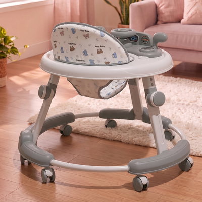 Fun Moment Baby Walker, Foldable, Adjustable, Musical Toys - Multicolor product image 4