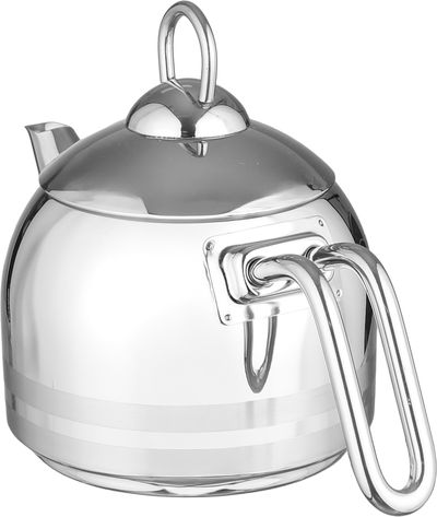 Korkmaz Dropa Turkish Samaro Double Stainless Steel Refrigerator, 0.9/2 Liter, 2 Pieces - Silver product image 6