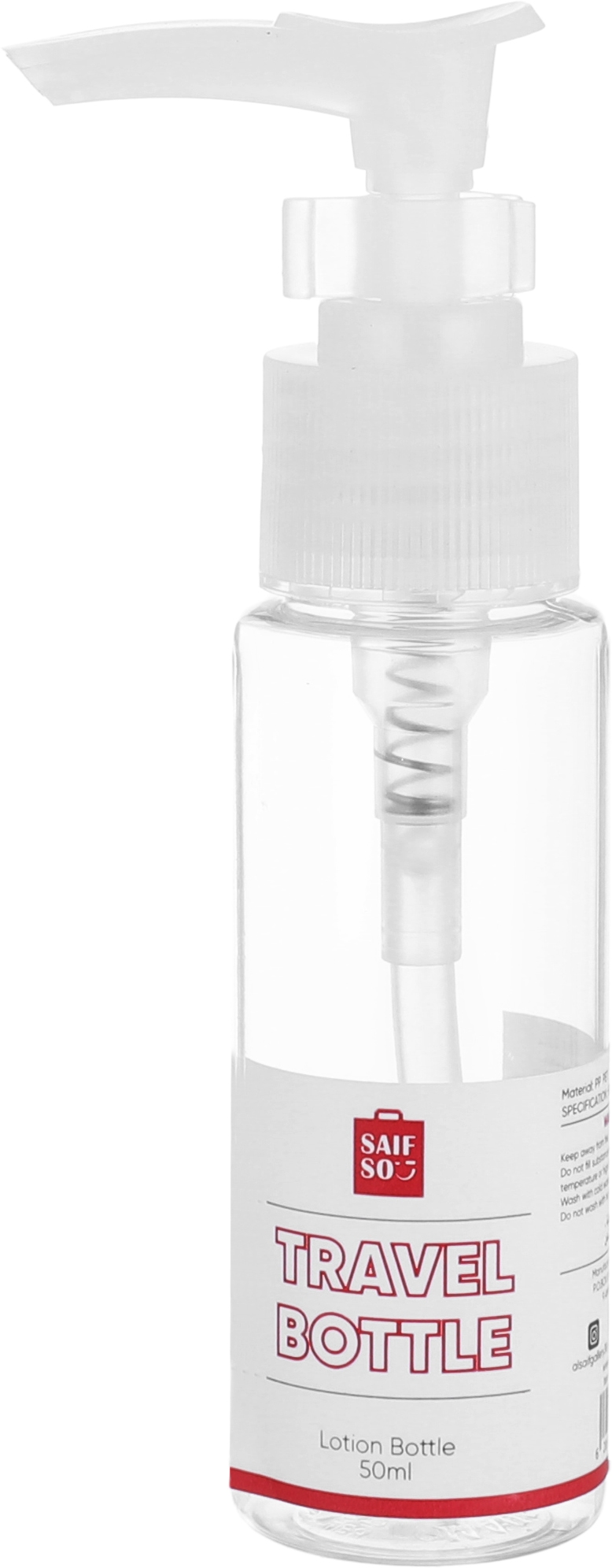 قارورة بلاستيك سيفسو، شفاط ضاغط، 50 مل - شفلف product image