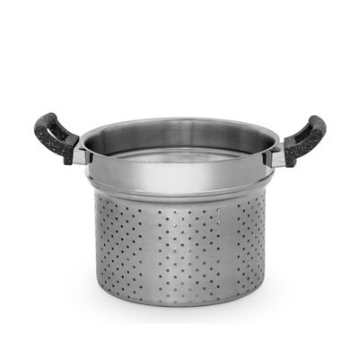 قدر سباجيتي جرانيت مزدوج هاشيفر، 26 سم - رمادي غامق product image 3