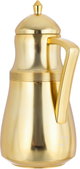 Al Saif Gallery Najd thermos set, 1/4 liter, thermal glass inner shell, plastic outer shell - gold product image 6