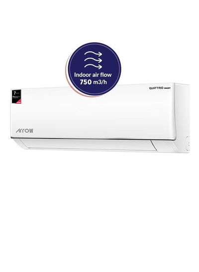 مكيف سبليت ارو، 12400 وحدة تبريد، بارد/حار، تحكم ذكي، فلتر مضاد للبكتيريا، RO-12SHH-S - ابيض product image 3