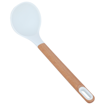 Al Saif Gallery Soup Ladle, Plastic - Brown White product image 2