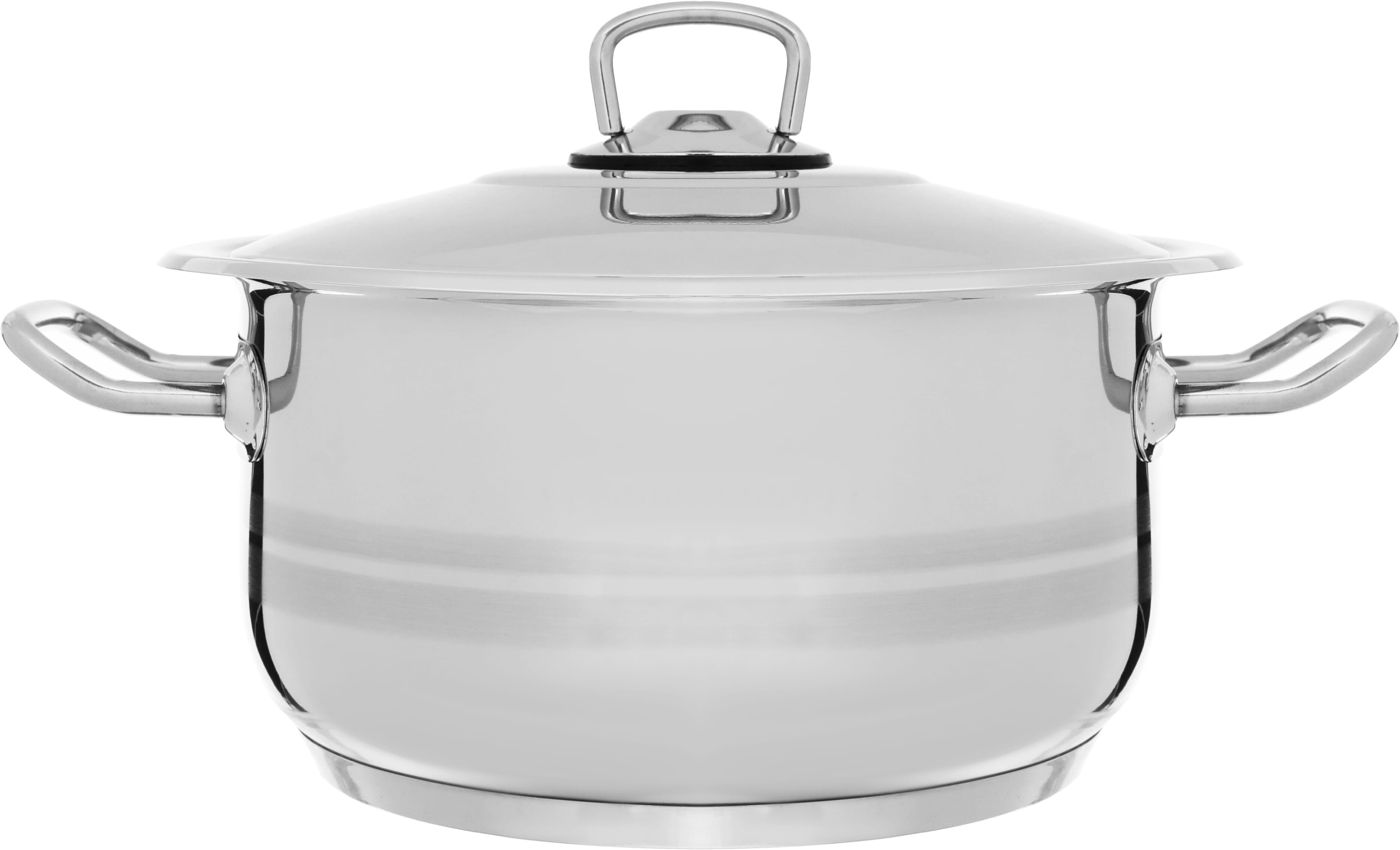 Hashver steel cookware set, 10 pieces, Turkish - silver product image 2