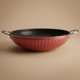 مقلاة تيفال نيوفلون، 32 سم، ايدي جانبية - احمر product image 1