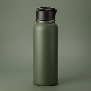 The Bear Stainless Steel Insulated Mug, 1.2 Liters - Olive product image