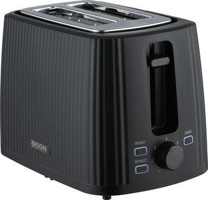 توستر استيل إديسون، 930 واط، شريحتين، ST-256 - اسود product image 2