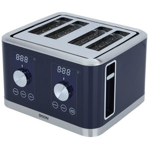 حماصة خبز ديجيتال إديسون، 4 شرائح، 1600 واط - كحلي product image 3
