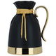 Everest Balqis Thermos, 1 liter, glass inner shell, plastic outer shell - black product image 1