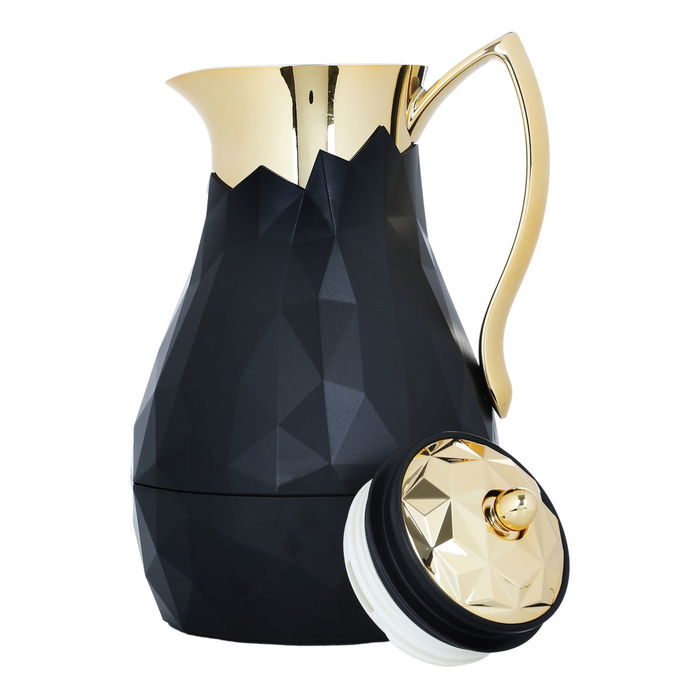 Everest Diamond Thermos, 1 liter, glass inner shell, plastic outer shell - black product image 4