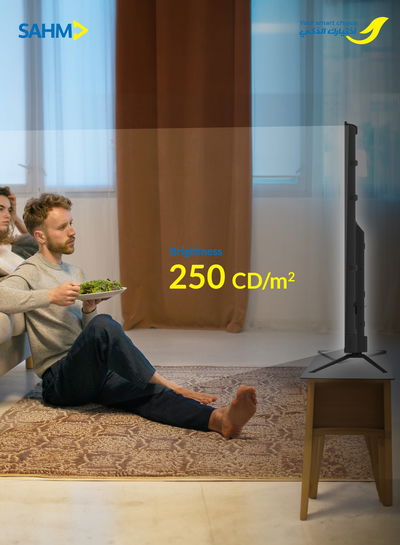 ARRQW SHM-75LPS 75-inch Frameless Smart TV, 4K UHD, LED, Android 13 - Black product image 4