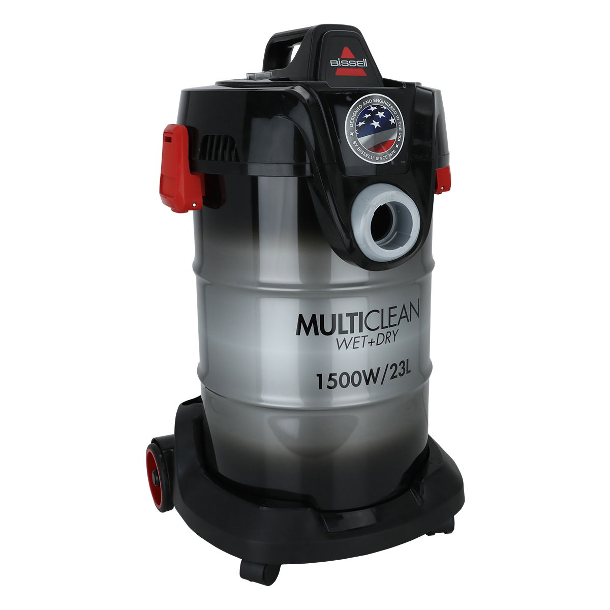 Bissell Barrel Vacuum Cleaner, 23 Liter, 1500 Watt - Black Silver product image 1