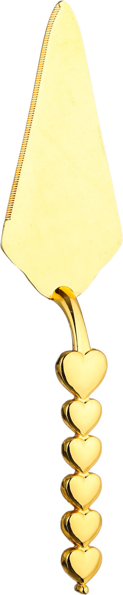 طقم ملاعق خدمة كيك استيل دانيا، 2 قطعة - ذهبي product image 3