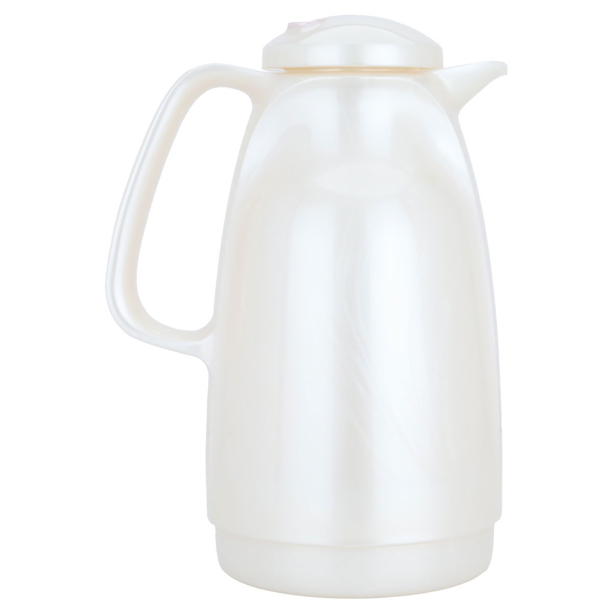 Rotpont glass thermos, 1.5 litres, plastic outer shell - white product image 1
