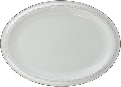 طقم تقديم سفرة بورسلان السيف غاليري، 65 قطعة - أبيض ذهبي product image 14