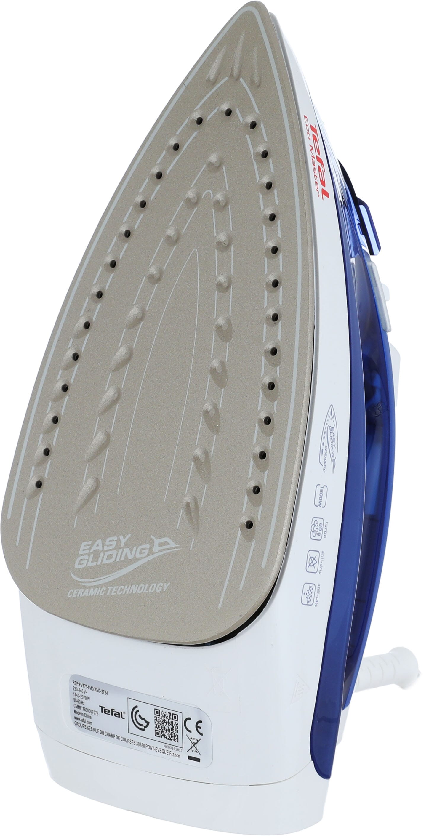 Tefal Steam Iron, 1800W, 300Ml - Blue product image 2