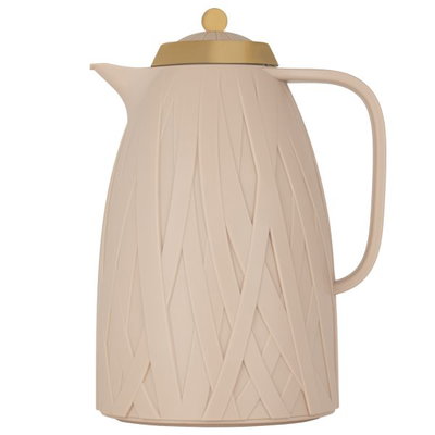 ترمس أكاسيا إفرست، 1 لتر، غطاء ذهبي، حافظة داخلية زجاج حراري - بني فاتح product image 4