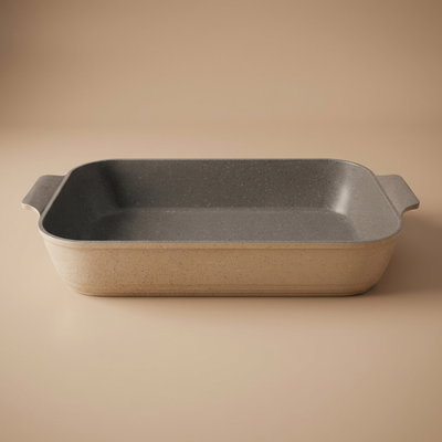 صنية فرن جرانيت بارديق، 31 سم - كريمي product image 1